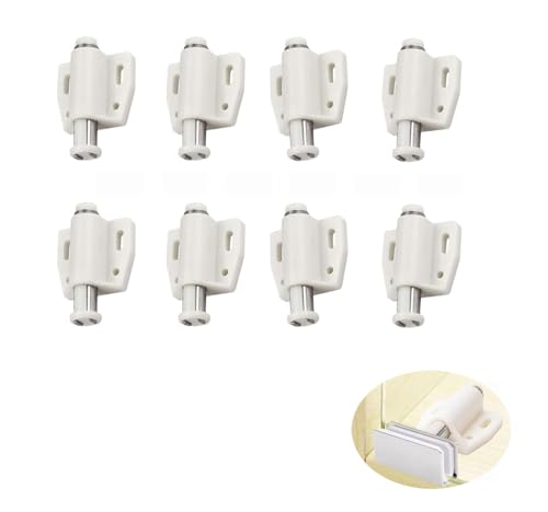 Wxinsheng Magnet Drucktüröffner,8 Stück Magnet Drucktüröffner Magnetschnäpper Möbel Federschnäpper Drucktüröffner Push to Open Magnet,Magnetische Touche Riegel Schranktür,für Schranktüren,Schubladen Wxinsheng Magnet Drucktüröffner,8 Stück Magnet Drucktüröffner Magnetschnäpper Möbel Federschnäpper Drucktüröffner Push to Open Magnet,Magnetische Touche Riegel Schranktür,für Schranktüren,Schubladen von Wxinsheng