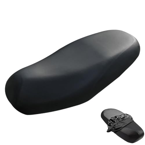 Wxinsheng Motorrad Sitzbezug,Universal Motorrad Wasserdichter Kissen,PU Tuch Motorradbezug Geeignet Motorrad Roller Moped Sitzbezug Sitz Motorradbezug Outdoor Wasserdicht Regen Staub 80 x 60 cm von Wxinsheng