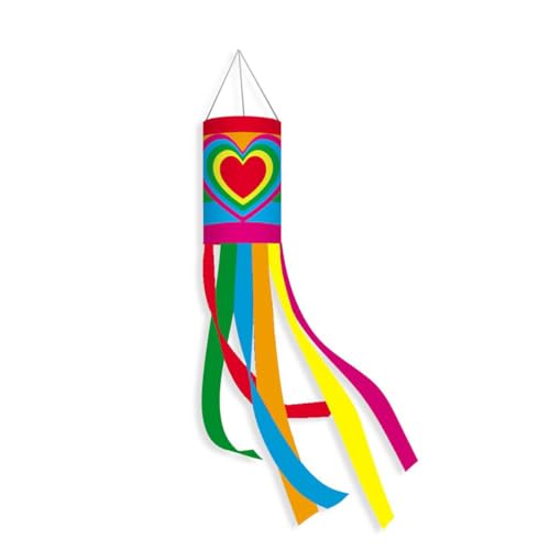 Wxinsheng Windsack Rainbow Flag Windsack Colorful Hanging Decoration Rainbow Columns Windsack Rainbow Windsack Flag for Backyard Garden Terrace Outdoor Festival Celebrations Hanging 15x100cm Wxinsheng Windsack Rainbow Flag Windsack Colorful Hanging Decoration Rainbow Columns Windsack Rainbow Windsack Flag for Backyard Garden Terrace Outdoor Festival Celebrations Hanging 15x100cm von Wxinsheng