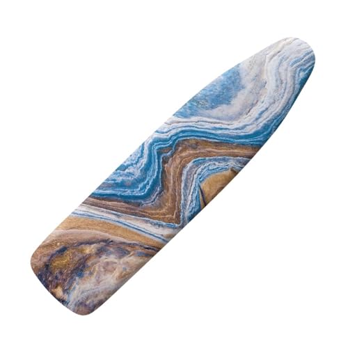 Bügelbrettbezug Blau Gelb Klassischer bügelbrett bezug,bügelbrettbezüge Für Dampfbügeleisen, Mit Eingebauter Hitzereflektion Mit Schnurbindung & Stretch-System von Wxlmom