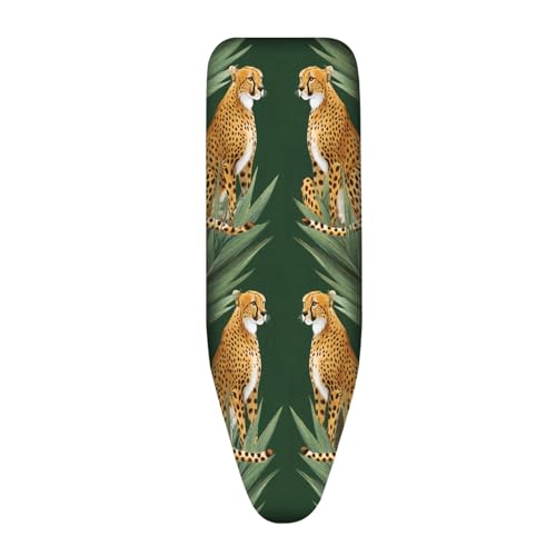 Bügelbrettbezug Gelbe Tiere Mit Wärmereflexion Und Schnellbügelfunktion, bezug bügelbrett Ausgestattet Mit Zugseil Und Polsterung, Hitzebeständig,Waschbar Bügelbrettbezug Gelbe Tiere Mit Wärmereflexion Und Schnellbügelfunktion, bezug bügelbrett Ausgestattet Mit Zugseil Und Polsterung, Hitzebeständig,Waschbar von Wxlmom