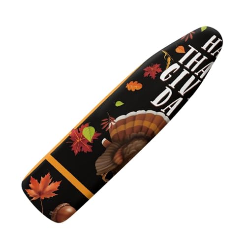 Bügelbrettbezug Grün Und Rot Mit Wärmereflexion Und Schnellbügelfunktion, bezug bügelbrett Ausgestattet Mit Zugseil Und Polsterung, Hitzebeständig,Waschbar von Wxlmom