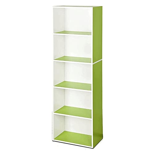 WxuuLTGJR Bücherregal Buntes 5-stöckiges Bücherregal aus Holz, freistehendes Bücherregal, große Kapazität, bodenstehend, Bücherregal, Moderne, einfache Bücherregale Sicherer WxuuLTGJR Bücherregal Buntes 5-stöckiges Bücherregal aus Holz, freistehendes Bücherregal, große Kapazität, bodenstehend, Bücherregal, Moderne, einfache Bücherregale Sicherer von WxuuLTGJR