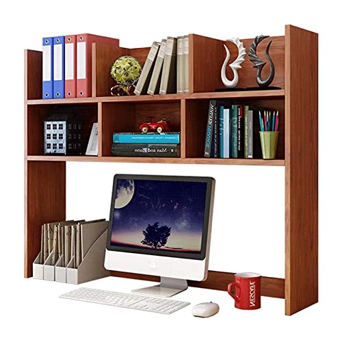 WxuuLTGJR Bücherregal Hölzernes Bücherregal Desktop Kleines Bücherregal Multi-Layer-Rack-Bücherregal Einfache Bücherregale Geeignet für Studium und Büro Sicherer von WxuuLTGJR