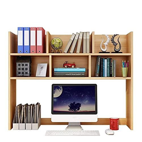 WxuuLTGJR Bücherregal Hölzernes Bücherregal Desktop Kleines Bücherregal Multi-Layer-Rack-Bücherregal Einfache Bücherregale Geeignet für Studium und Büro Sicherer von WxuuLTGJR