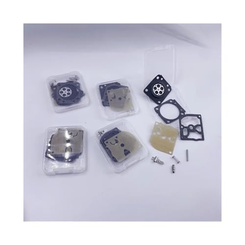 Vergaser Reparatur Rebuild Kit Fit for 017 018 MS170 MS180 Kettensäge RB-77(5 Set) von WyGdVE