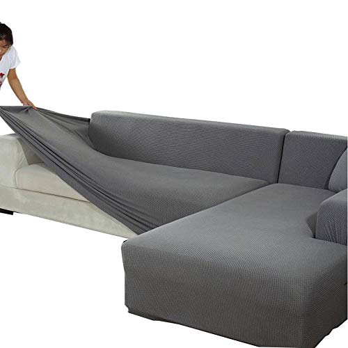 Wygwlg High Stretch Sofabezüge 1 2 3 4 Sitzer 1 Stück maschinenwaschbar stilvolle Möbelbezug/Protektor, für Wohnzimmer,Light Gray-90 * 140CM Wygwlg High Stretch Sofabezüge 1 2 3 4 Sitzer 1 Stück maschinenwaschbar stilvolle Möbelbezug/Protektor, für Wohnzimmer,Light Gray-90 * 140CM von Wygwlg