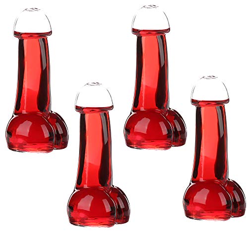 Wyi Transparent Sexy Bierbecher Kreative Cocktail Weingläser Set von 4 für Bar Dekoration Persönlichkeit Whiskey Glas von Wyi