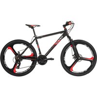 WYLD Mountainbike "Mountainbike Hardtail 26 Sharp Schwarz-Rot 21 Gänge RH 46 bzw. 51cm", 21 Gang, Kettenschaltung WYLD Mountainbike "Mountainbike Hardtail 26 Sharp Schwarz-Rot 21 Gänge RH 46 bzw. 51cm", 21 Gang, Kettenschaltung von Wyld