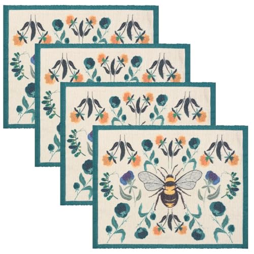 Wylder Nature Wild Garden Platzsets für drinnen und draußen, 4 Stück von Wylder Nature