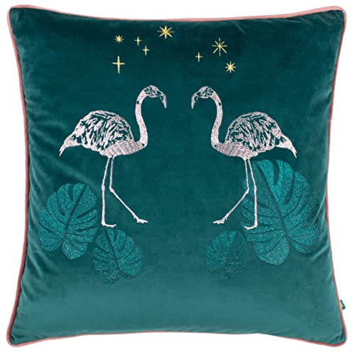 Wylder Tropics Dusk Flamingo Kissenbezug von Wylder Tropics