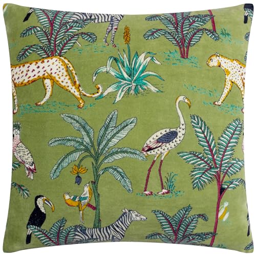 Wylder Tropics Wilds Kissen mit Federfüllung, tropisches Design von Wylder Tropics