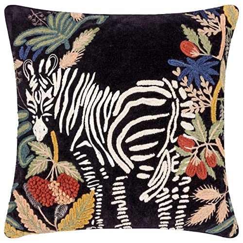 Wylder Exotic Zebra Polyester gefülltes Kissen von Wylder