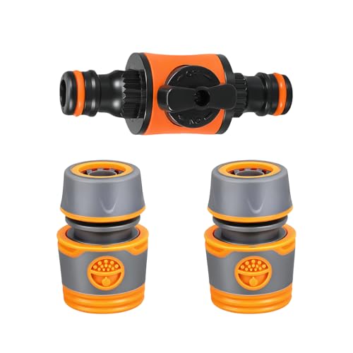 ABS Garden Schlauch Stecker Set 2 Weibliche Adapter 1 Doppelventil ABS Garden Schlauch Stecker Set 2 Weibliche Adapter 1 Doppelventil von Wynrzyj