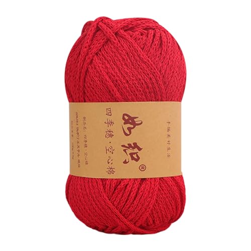 Hohle Baumwollhäkelgarn 100g Stricken 92 95yardx2mm Für Anfänger Erwachsene Schals Hutbeutel Hausdekorationen Winter Für Schals von Wynrzyj