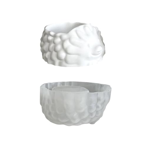 Kreativer Igel Geformtes Stabiles Silikonform Für Beton Sukkulente Pflanze Easy Demolding Crafting Accessoire Täglich Sukkulentenbehälter von Wynrzyj