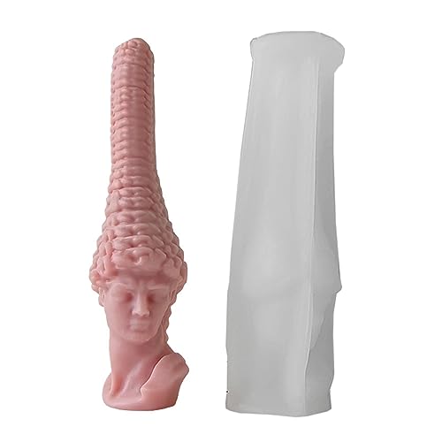 Männliche Kopfskulptur Silikonform Arherapie Kerze Gypsum Epoxidharz Gussform Desktop Home Dekoration Bad Dekoration Männliche Kopfskulptur Silikonform Arherapie Kerze Gypsum Epoxidharz Gussform Desktop Home Dekoration Bad Dekoration von Wynrzyj