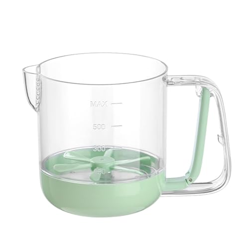 Manuellem Schneebesen Mit Abnehmbarer Schüssel Klare Messmessmarkierungen Und Ergonomisch von Wynrzyj