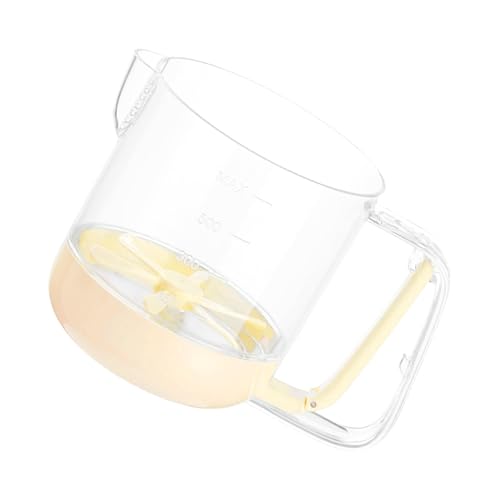 Manuellem Schneebesen Mit Abnehmbarer Schüssel Klare Messmessmarkierungen Und Ergonomisch von Wynrzyj