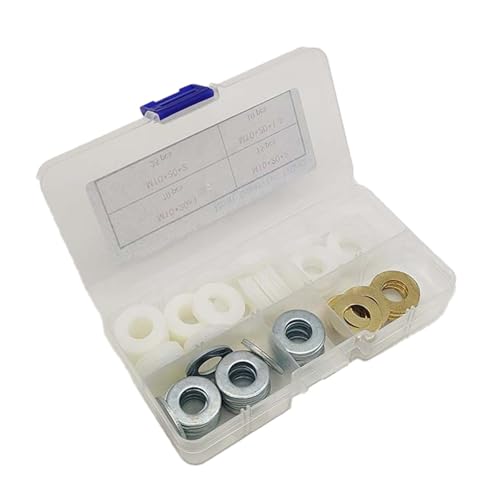 Multifunktion 120pcs Messing & Gummi Waschmaschine Set Heavy Duty Metal Waschmaschinen Mehrzweck Hardware Für Sichere Möbelmontageschrank Leveling Waschmaschine Multifunktion 120pcs Messing & Gummi Waschmaschine Set Heavy Duty Metal Waschmaschinen Mehrzweck Hardware Für Sichere Möbelmontageschrank Leveling Waschmaschine von Wynrzyj