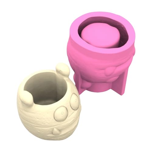 Multifunktionale Silikon Pflanzerform Formmonster Formvase Formen Für Blumentöpfe Epoxidharz Und Zementguss Leicht Deparieren Von Silikonform von Wynrzyj