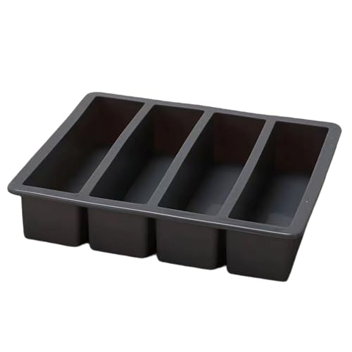 Strips Stile Silikon Eiswürfel Tablett Mit 4 Streifen Design Safe Formen Eiswürfel Tablett Für Schokoladenbackcocktails von Wynrzyj