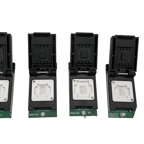 Universals 5 In 1 EMMC Adapterset Unterstützt BGA100 BGA153 BGA169 BGA162 BGA221 Programmieraufgaben Hohe Temperaturen Resistente BGA Adapters von Wynrzyj