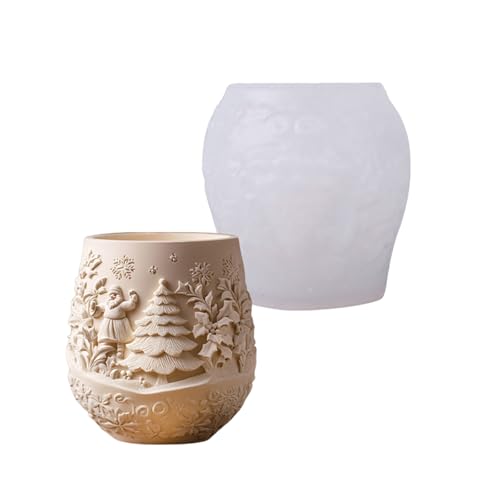 Weihnachtsbaum Silikonform Für Harzhandwerk Geprägter Geprägter Pflanzer Schmuck Der Mehrzweck Urlaubsdekoration Silikon Weihnachtsbaum Reliefform Macht von Wynrzyj
