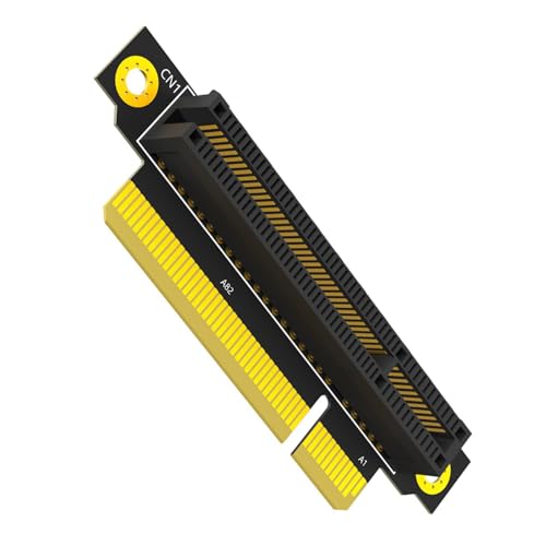 Wynrzyj 20mm Rückwärts 90 Grad PCIe 8X Slot PCIe 8X Männlich Weibliche Adapter Risers Card Für 1U Server PC Server Fall von Wynrzyj