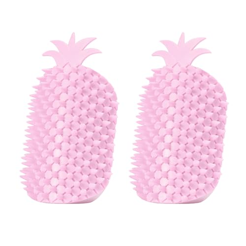 Wynrzyj 2Lots Interaktiv Katzen Kratzer Selbstkamm Ananas Corner Scratch Für Unterhaltsame Und Entspannende Bequeme Kratzer von Wynrzyj