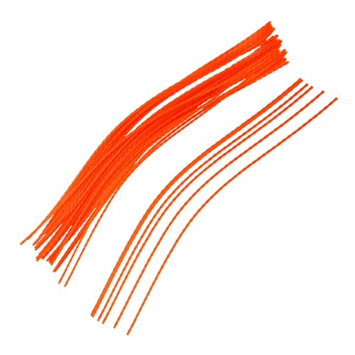 Wynrzyj Bulk 40x Nylon Unkrimmer Kabelschnurkettenlinie 21 25 Zoll Länge Schwerlastmaterial Für Effizientes Grasschneidwerkzeug Hochleistungs Grasschneidemittel Hohe Zähigkeit von Wynrzyj