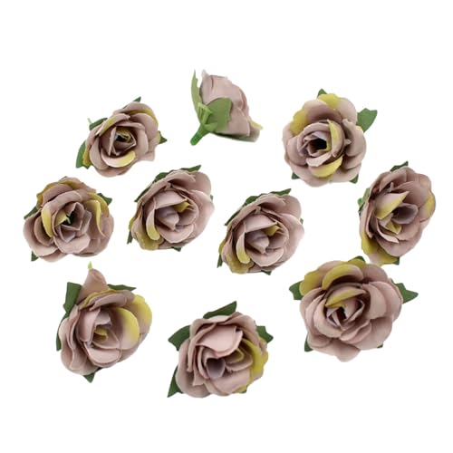 Wynrzyj Handgefertigte Realistische Stoff Rosenköpfe Robuste Dekorative Blumen Für Mittelstücke Kränze Basteln Projekte Realistische Seidenrosenköpfe von Wynrzyj