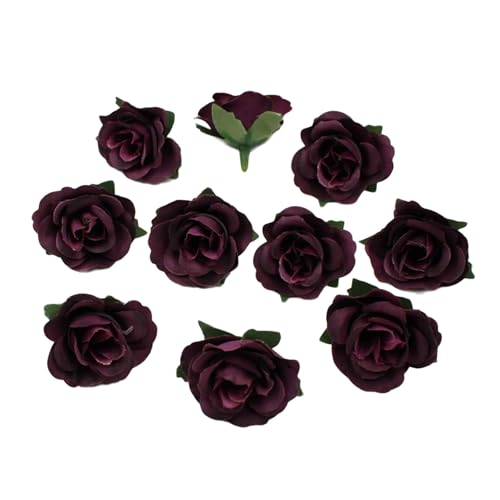 Wynrzyj Handgefertigte Realistische Stoff Rosenköpfe Robuste Dekorative Blumen Für Mittelstücke Kränze Basteln Projekte Realistische Seidenrosenköpfe von Wynrzyj