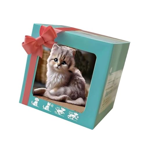 Wynrzyj Intelligente Pelzige Roboterkatzen Mit Walking Barking Tail Wagging Simulationsbewegung Design Für Baby Celsed Interaction Barking Katzen Plüschspielzeug von Wynrzyj