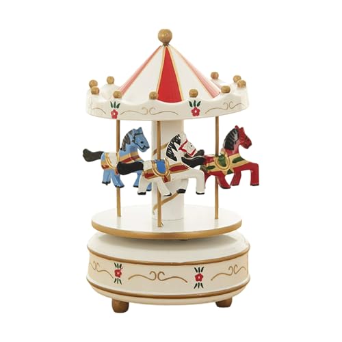 Wynrzyj Klassische Ferien Musikbox Rotierende Design Weihnachten Festives Ambizences Desktop Dekoration Für Wohnzimmer Weihnachten Musiklbox von Wynrzyj