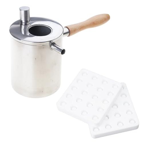 Wynrzyj Practical Imkere Double Layer Pots Professionelles Edelstahl Bienenzuchttöpfe Mit Schutzvorrichtung Und Formen Langlebiger Imkermaterialien von Wynrzyj