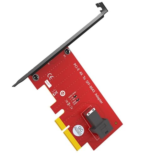 Wynrzyj SFF 8643 PCIEX4-Adapter Für (SFF-8639) PCIE NVME Solid Disk Müheloser Installation Und Überlegene Kompatibilität von Wynrzyj