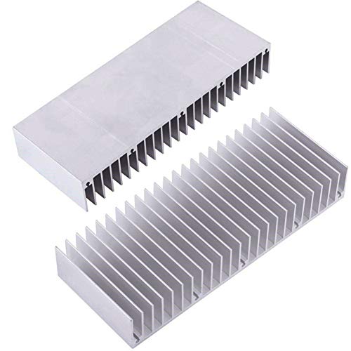 Kuehlkoerper,Wytino Kühlkörper, 1 stück Aluminium kühlkörper kühlung kühlkörper dichte 24 zähne 150mm verwendet für zu Hause von Wytino