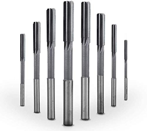 Maschinenreibahle Fräsreibahle 10 Stück HSS H7 Geradflötenreibahle Maschinenschneider 3/4/5/6/7/8/9/10/11/12 mm von Wytino