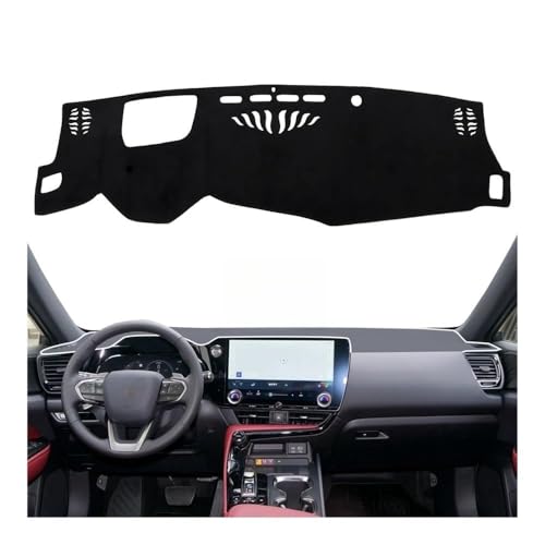 WzMDg Auto Armaturenbrett Abdeckung,Armaturenbrett Teppich,Für Lexus NX 2022 2023,Auto Mittelkonsole Armaturenbrett Abdeckung Matte.,HUD von WzMDg