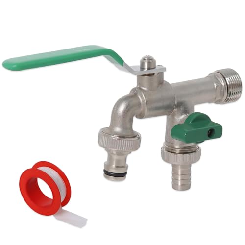Wzhtuzi wasserhahn garten, wasserhahn garten 3/4 zoll aus Messing garten wasserhahn für Garten, Waschmaschine, Regentonne Regenfass frostsicherer außenwasserhahn Wzhtuzi wasserhahn garten, wasserhahn garten 3/4 zoll aus Messing garten wasserhahn für Garten, Waschmaschine, Regentonne Regenfass frostsicherer außenwasserhahn von Wzhtuzi