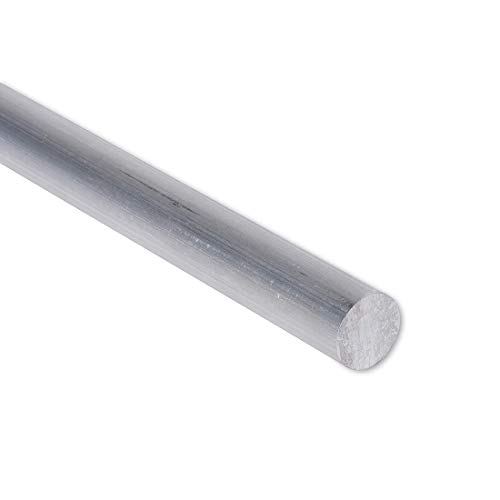 Wzwwjs Aluminium Rundstange, rund Material, Gute Verarbeitbarkeit, Länge: 500 mm, Durchmesser: 21mm, 23mm, 24mm,Diameter:24mm von Wzqwzj