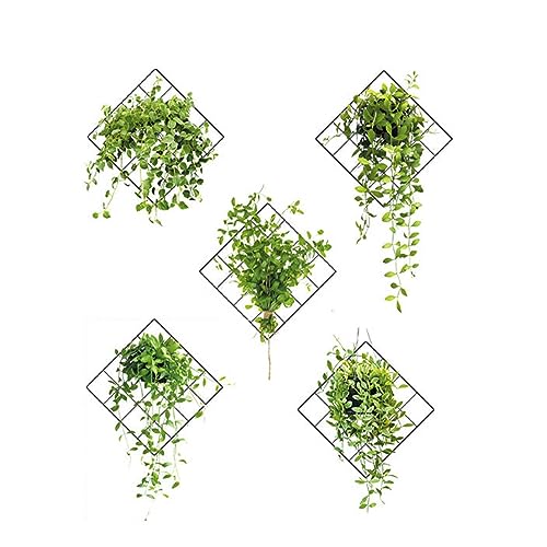#43 3D Grüne Pflanzen Wandaufkleber 3D Natürliche Wind Grüne Pflanzen Wandaufkleber Grüne Pflanzen Blätter Wandaufkleber Badezimmer WC Dekor Grüne Pflanzen 3D Aufkleber (B, Einheitsgröße) von Wzxhew