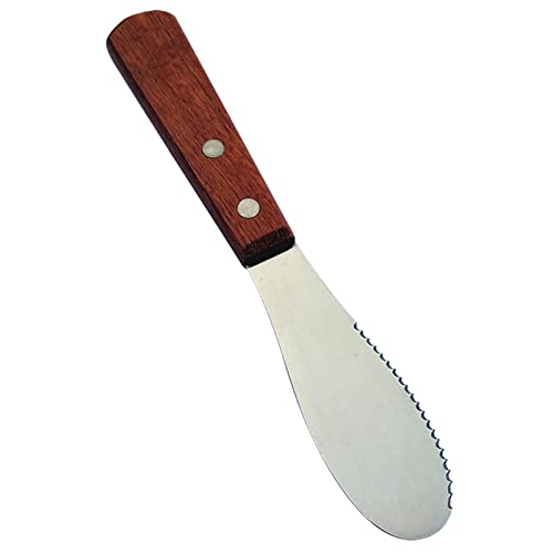 # Edelstahl Butterschaber Brot Butter Käse Marmelade Aufstrich Schokolade Chip Wachsschaber (Khaki, Einheitsgröße) von Wzxhew