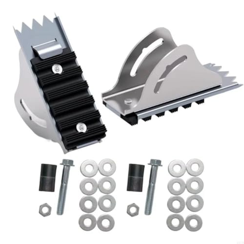 Wzxksoac 2er-Set 26-2 Verstellbare Leiter-Anti-Rutsch-Pads für Professionelle US-Arbeitsplätze für D1200 D1300 D1700 D1800 Teleskopleiterfüße von Wzxksoac