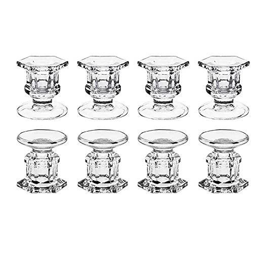 Wzxksoac 8 StüCke Glas Kerzen Halter Hochzeit Kerzen StäNder Feine Transparente Kristallglas KerzenstäNder Esszimmer Dekoration Wzxksoac 8 StüCke Glas Kerzen Halter Hochzeit Kerzen StäNder Feine Transparente Kristallglas KerzenstäNder Esszimmer Dekoration von Wzxksoac