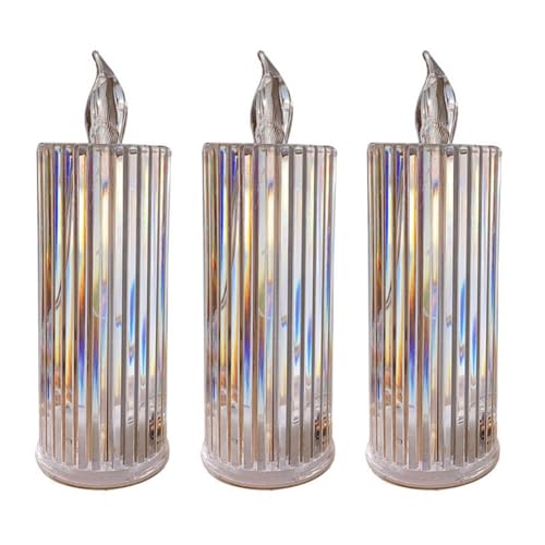 Wzxksoac Flammenlose LED-Kerze, Wiederverwendbare Kunststoff-Kerzenlampe, Teelicht-Nachtlichter für Hochzeit, Valentinstag, Weihnachtsdekoration, B, Langlebig Wzxksoac Flammenlose LED-Kerze, Wiederverwendbare Kunststoff-Kerzenlampe, Teelicht-Nachtlichter für Hochzeit, Valentinstag, Weihnachtsdekoration, B, Langlebig von Wzxksoac