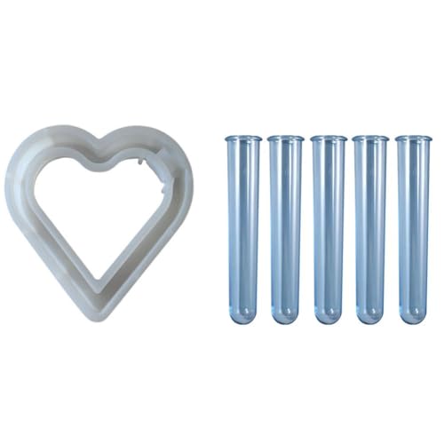 Wzxksoac Herzförmige Silikonform für Blumentöpfe, für Selbermachen, Hydrokulturvase, Basteln, Geschenke, Herstellen Von Gips-Harz-Gussformen, Heimdekoration Wzxksoac Herzförmige Silikonform für Blumentöpfe, für Selbermachen, Hydrokulturvase, Basteln, Geschenke, Herstellen Von Gips-Harz-Gussformen, Heimdekoration von Wzxksoac
