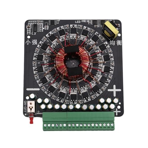 Wzxksoac Lithium-Batterie Aktiver Ausgleich 10A Unterstützt 4-17s Li-Ion Lifepo4 Batteriepacks von Wzxksoac