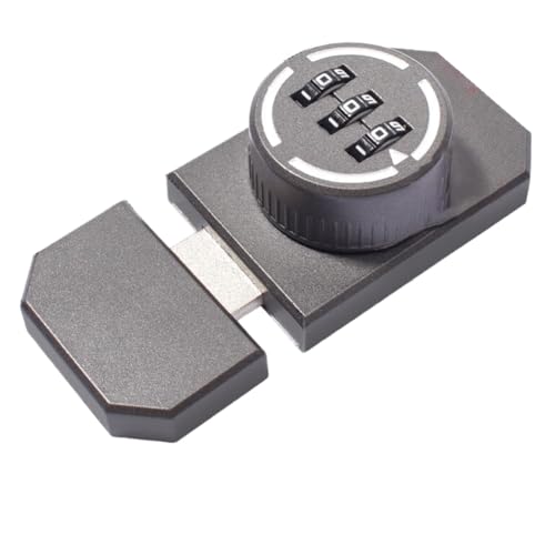 Wzxksoac Outdoor Gate Hardware Passwort Sperre Kombination Vorhängeschloss Anti-Diebstahl-Sicherheits-Metall-Tür-Latch Silber Bolt Black Grey Wzxksoac Outdoor Gate Hardware Passwort Sperre Kombination Vorhängeschloss Anti-Diebstahl-Sicherheits-Metall-Tür-Latch Silber Bolt Black Grey von Wzxksoac